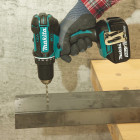 Image du produit : Perceuse visseuse Makita 18 Volts - sans fil Lithium (Li-Ion) 3 Ah Ø 13mm (kit d'accessoires) | DDF482RFX1