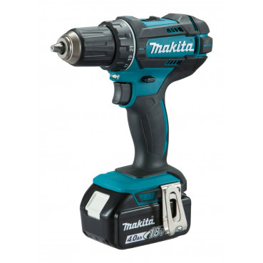 Perceuse visseuse Makita 18 Volts - sans fil Lithium (Li-Ion) 4 Ah Ø 13mm (3 batteries) | DDF482RM3J