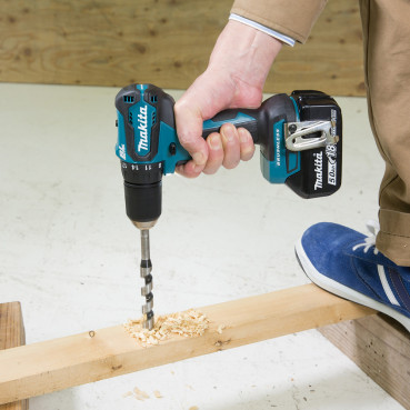 Perceuse visseuse Makita LXT 18 Volts - sans fil Lithium (Li-Ion) - 3 Ah Ø 13mm | DDF483RFJ