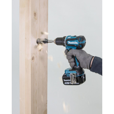 Perceuse visseuse Makita LXT 18 Volts - sans fil Lithium (Li-Ion) - Ø 13mm - (Produit seul) | DDF485ZJ