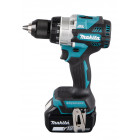 Image du produit : Perceuse visseuse Makita LXT 18 Volts - sans fil Lithium (Li-Ion) - 5 Ah - Ø 13mm - poids 2,60kg | DDF486RTJ