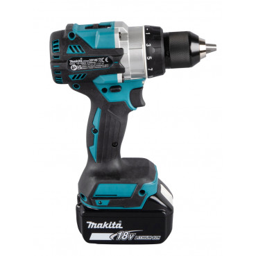 Perceuse visseuse Makita LXT 18 Volts - sans fil Lithium (Li-Ion) - 5 Ah - Ø 13mm - poids 2,60kg | DDF486RTJ