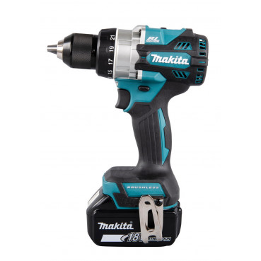 Perceuse visseuse Makita LXT 18 Volts - sans fil Lithium (Li-Ion) - 5 Ah - Ø 13mm - poids 2,60kg | DDF486RTJ