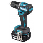 Image du produit : Perceuse visseuse Makita LXT 18 Volts - sans fil Lithium (Li-Ion) - 3 Ah - Ø 13mm - poids 1,6kg | DDF487RFJ