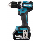 Image du produit : Perceuse visseuse Makita LXT 18 Volts - sans fil Lithium (Li-Ion) - 3 Ah - Ø 13mm - poids 1,6kg | DDF487RFJ