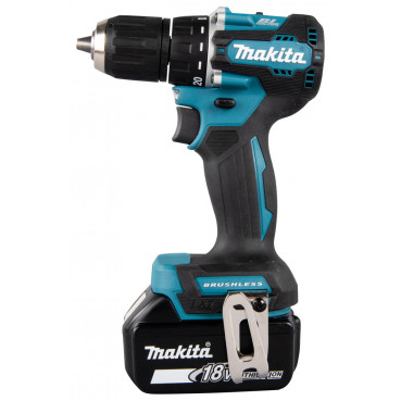 Perceuse visseuse Makita LXT 18 Volts - sans fil Lithium (Li-Ion) - 3 Ah - Ø 13mm - poids 1,6kg | DDF487RFJ