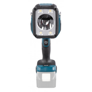 Lampe torche baladeuse, projecteur Makita sans fil extrêmement puissant 640m, compatible batterie 14,4 et 18 Volts LXT - pivotable horizontalement | DEBDML812