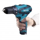 Image du produit : Perceuse visseuse Makita 10,8 Volts Lithium (Li-Ion) - 1,3 Ah - Ø 10mm | DF330DWJ