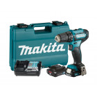 Image du produit : Perceuse visseuse Makita CXT 12 Volts CXT Lithium (Li-Ion) - 2 Ah - Ø 10mm | DF333DWAE