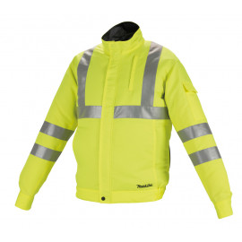 Blouson ventilé CXT / LXT 12 Volts 14,4 Volts à 18 Volts Lithium (Li-Ion) - taille XL - Haute visibilité - (Produit seul) Makita | DFJ214ZXL