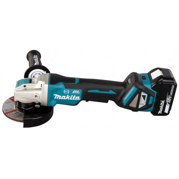 Meuleuse Makita Ø 125mm LXT 18 Volts - sans fil Lithium (Li-Ion) - 5 Ah | DGA519RTJ1