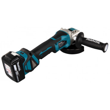 Meuleuse Makita Ø 125mm LXT 18 Volts - sans fil Lithium (Li-Ion) - 5 Ah | DGA519RTJ1