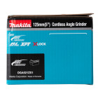 Image du produit : Meuleuse Makita Ø 125mm LXT 18 Volts - sans fil Lithium (Li-Ion) - (Produit seul) - poids 3kg | DGA521ZX1