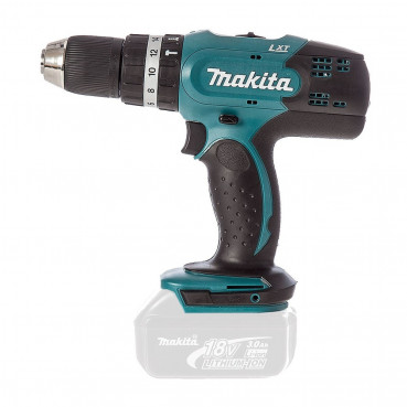 Perceuse visseuse Makita | percussion LXT 18 Volts - sans fil Lithium (Li-Ion) - Ø 13mm - (Produit seul) - poids 2kg | DHP453Z