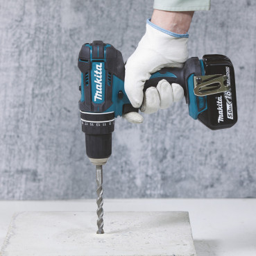 Perceuse visseuse Makita | percussion LXT - 18 Volts - sans fil Lithium (Li-Ion) - 5 Ah - Ø 13mm | DHP482RTJ