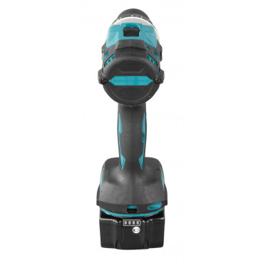 Perceuse visseuse Makita | percussion LXT 18 Volts - sans fil Lithium (Li-Ion) - 5 Ah - Ø 13mm - poids 2,7kg | DHP486RTJ