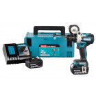 Image du produit : Perceuse visseuse Makita | percussion LXT 18 Volts - sans fil Lithium (Li-Ion) - 5 Ah - Ø 13mm - poids 2,7kg | DHP486RTJ