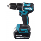 Image du produit : Perceuse visseuse Makita LXT 18 Volts - sans fil Lithium (Li-Ion) - 3 à h - Ø 13mm - poids 1,7kg | DHP487RFJ