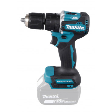 Perceuse visseuse Makita | percussion LXT - 18 Volts - sans fil Lithium (Li-Ion) - Ø 13mm - (Produit seul) - poids 1,7kg | DHP487ZJ