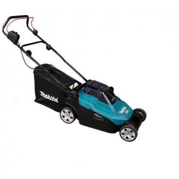 Tondeuse Makita 38cm LXT 36 Volts 2 x 18 Volts - sans fil Lithium (Li-Ion) - 4 Ah - 38cm - 40 L - diamètre lame 38cm - hauteur tonte 20 à 75mm - surface tonte 560m² | DLM382CM2