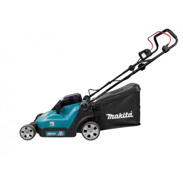 Tondeuse Makita 38cm LXT 36 Volts 2 x 18 Volts - sans fil Lithium (Li-Ion) - 4 Ah - 38cm - 40 L - diamètre lame 38cm - hauteur tonte 20 à 75mm - surface tonte 560m² | DLM382CM2