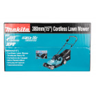 Image du produit : Tondeuse Makita 38cm LXT 36 Volts 2 x 18 Volts - sans fil Lithium (Li-Ion) - 4 Ah - 38cm - 40 L - diamètre lame 38cm - hauteur tonte 20 à 75mm - surface tonte 560m² | DLM382CM2