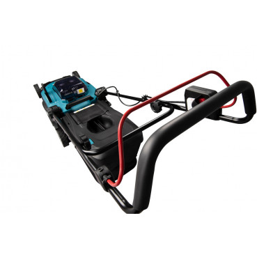 Tondeuse Makita 43cm LXT 36 Volts 2 x 18 Volts - sans fil Lithium (Li-Ion) - 5 Ah - diamètre lame 43cm - hauteur tonte 20 à 75mm - surface tonte 575m² | DLM432CT2