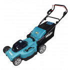 Image du produit : Tondeuse Makita 48cm LXT 36 Volts 2 x 18 Volts - sans fil Lithium (Li-Ion) - 5 Ah - diamètre lame 48cm - surface tonte 650m² - hauteur tonte 20 à 100mm | DLM480CT2