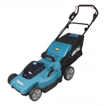 Tondeuse Makita 53cm LXT 36 Volts 2 x 18 Volts - sans fil Lithium (Li-Ion) - 5 Ah - diamètre lame 53cm - hauteur tonte 20 à 100mm - surface tonte 700m² | DLM538CT2