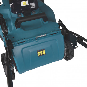 Tondeuse Makita 53cm LXT 36 Volts 2 x 18 Volts - sans fil Lithium (Li-Ion) - 5 Ah - diamètre lame 53cm - hauteur tonte 20 à 100mm - surface tonte 700m² | DLM538CT2