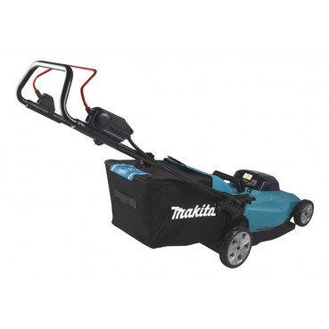 Tondeuse Makita 53cm LXT 36 Volts 2 x 18 Volts - sans fil Lithium (Li-Ion) - (Produit seul) - diamètre lame 53cm - hauteur tonte 20 à 100mm - surface tonte 700m² | DLM538Z