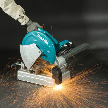 Scie à onglet Makita métaux LXT - 36 Volts 2 x 18 Volts - sans fil - (Produit seul) | DLW140Z