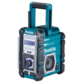 Radio de chantier Makita CXT LXT 7,2 à 18 Volts - sans fil Lithium (Li-Ion) / 230 V - Bluetooth - (Produit seul) - IP 64 | DMR112