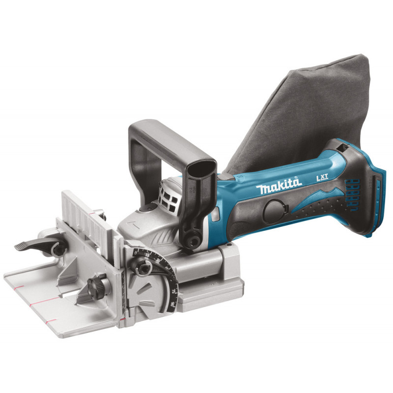 Lamelleuse Makita LXT 18 Volts - sans fil Lithium (Li-Ion) - (Produit seul) - diamètre 100mm - capacité de plongée 0 - 20mm - alésage 22mm - coupe-saignée 4mm | DPJ180Z