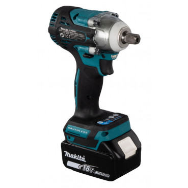 Boulonneuse à chocs Makita LXT 18 Volts - sans fil Lithium (Li-Ion) - 5 Ah - 330 Nm | DTW301RTJ