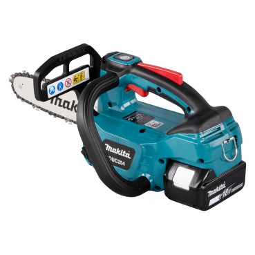 Tronçonneuse d'élagage Makita LXT 18 Volts - sans fil Lithium (Li-Ion) - 5 Ah - 25cm | DUC254RT