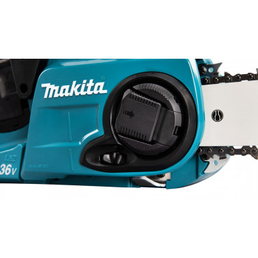 Tronçonneuse Makita LXT 36 Volts 2 x 18 Volts - sans fil Lithium (Li-Ion) - 35cm - (Produit seul) - 1 100 Watts | DUC353Z