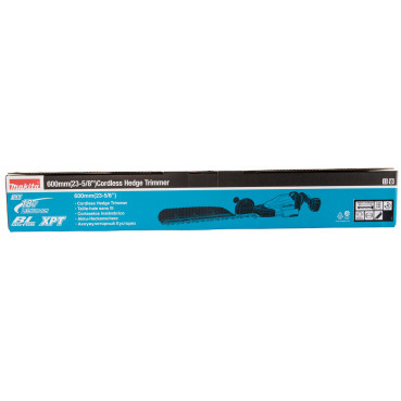 Taille-haie Makita LXT 18 Volts - sans fil Lithium (Li-Ion) - 60cm - (Produit seul) - section de coupe maxi 23,5mm - longueur 600mm | DUH604SZ