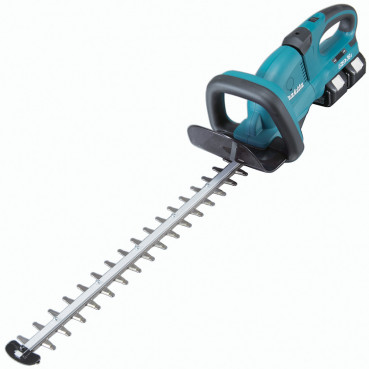 Taille-haie Makita LXT 36 Volts 2 x 18 Volts - sans fil Lithium (Li-Ion) - 3 Ah - 65cm - section de coupe maxi 18mm - longueur 650mm | DUH651RF2