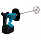 Image du produit : Malaxeur Makita LXT 18 Volts - sans fil Lithium (Li-Ion) - 5Ah - filetage 1/2" / M14 | DUT130RTE