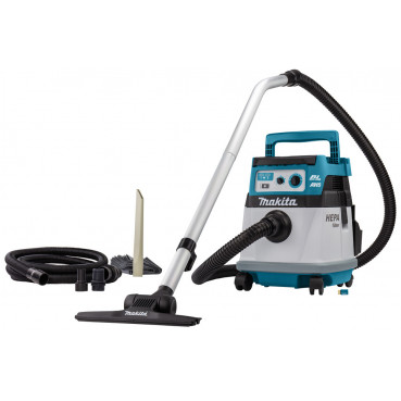 Aspirateur Makita LXT 36 Volts 2 x 18 Volts - sans fil Lithium (Li-Ion) - (Produit seul) - capacité réservoir poussière 15 litres | DVC157LZX3