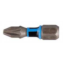 Embout pour vissage à chocs (Impact Premier) 25mm POZIDRIV - PZ2, Hexa 1/4" - 2 pièce(s) Makita | E-03171