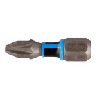 Image du produit : Embout pour vissage à chocs (Impact Premier) 25mm POZIDRIV - PZ2, Hexa 1/4" - 2 pièce(s) Makita | E-03171