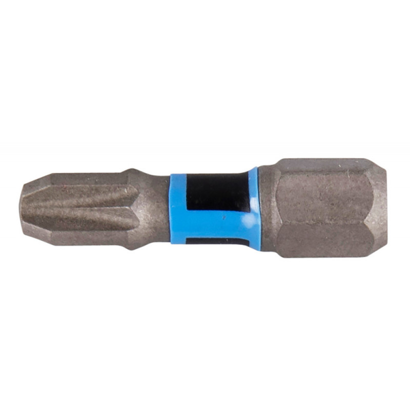 Embout pour vissage à chocs (Impact Premier) 25mm POZIDRIV - PZ3, Hexa 1/4" - 2 pièce(s) Makita | E-03187