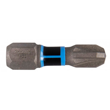 Embout pour vissage à chocs (Impact Premier) 25mm POZIDRIV - PZ3, Hexa 1/4" - 2 pièce(s) Makita | E-03187