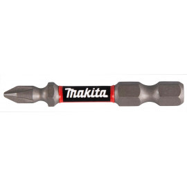 Embout pour vissage à chocs (Impact Premier) 50mm PHILLIPS PH1, Hexa 1/4" - 2 pièce(s) Makita | E-03268