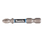 Image du produit : Embout pour vissage à chocs (Impact Premier) 50mm POZIDRIV - PZ2, Hexa 1/4" - 2 pièce(s) Makita | E-03305