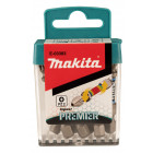 Image du produit : Embout pour vissage à chocs (Impact Premier) 50mm POZIDRIV - PZ2, Hexa 1/4" - 10 pièce(s) Makita | E-03383