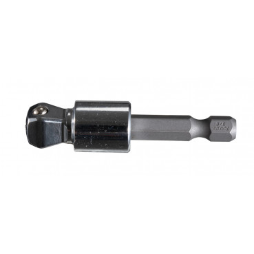 Adaptateur d'angles pour vissage à chocs (Impact Premier) pour douilles - longueur totale 50mm - 1/4" Makita | E-03420