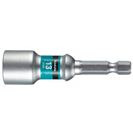 Douille de vissage magnétique pour visseuse pour vissage à chocs (Impact Premier) - H13 65mm - 1/4" Makita | E-03486